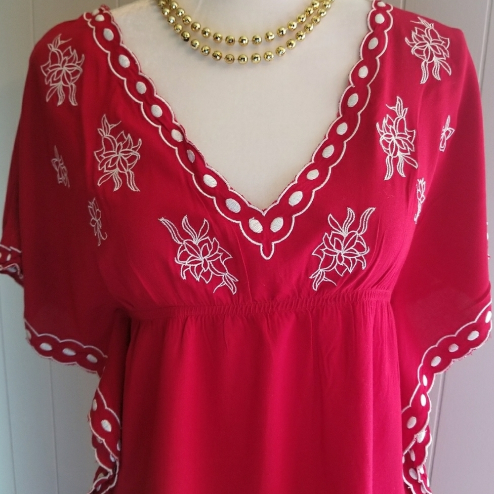 Lovely red blouse